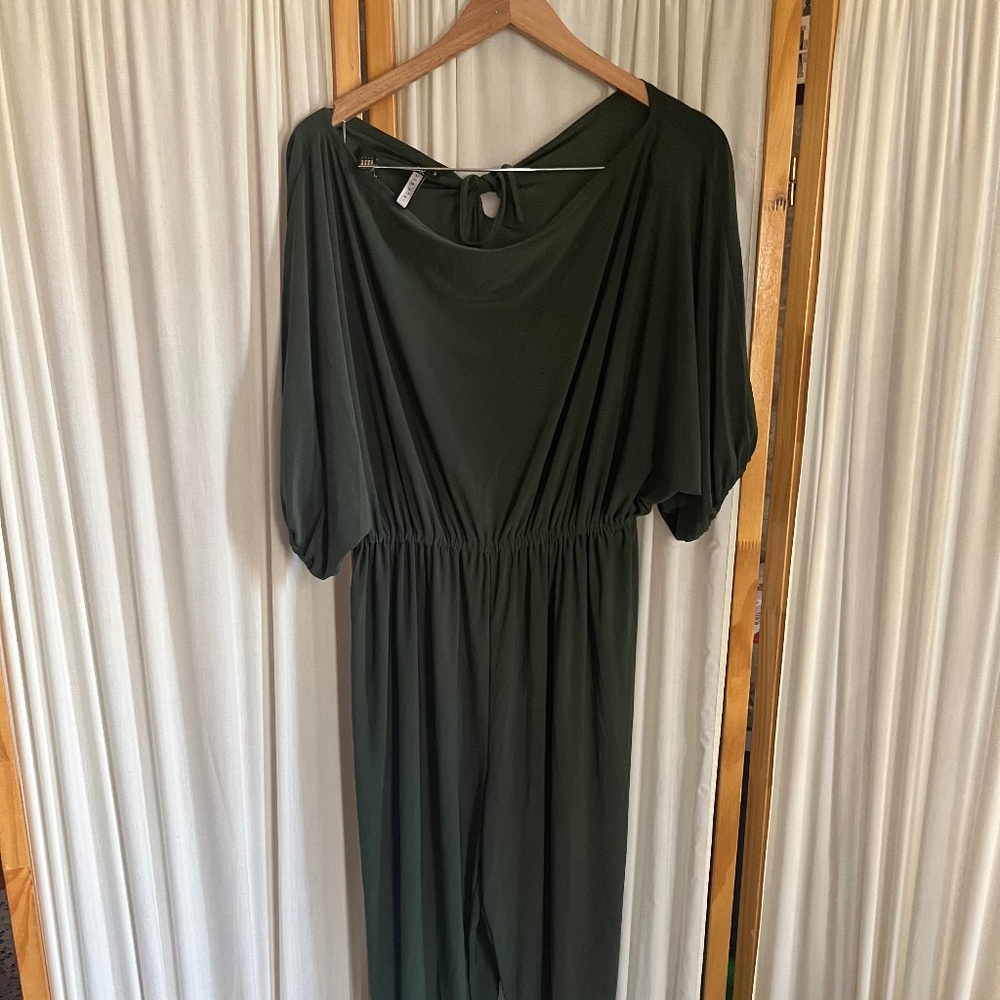 Dark Green Jumpsuit